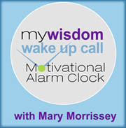 The Wisdom Wake Up Call Alarm Clock system with Mary Manin Morrissey